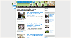 Desktop Screenshot of homeimprovementday.com
